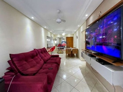 Apartamento com 2 quartos à venda na rua josé demar peres, balneário maracanã, praia grande por r$ 520.000