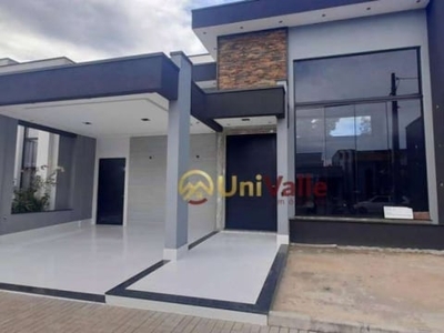 Casa com 3 dormitórios à venda, 185 m² por r$ 1.100.000,00 - condomínio morada do visconde - tremembé/sp