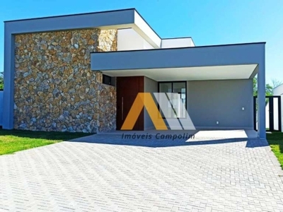 Casa com 3 dormitórios à venda, 232 m² por r$ 2.100.000,00 - bairro alphaville nova esplanada 3 - votorantim/sp
