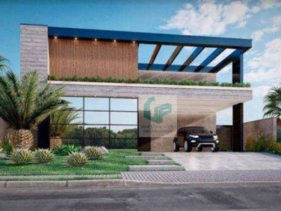 Casa com 3 dormitórios à venda, 249 m² por r$ 2.450.000,00 - alphaville nova esplanada iii - votorantim/sp