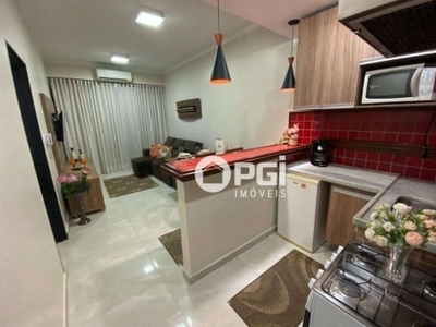 Flat com 1 dormitório à venda, 44 m² por r$ 205.000,00 - centro - ribeirão preto/sp