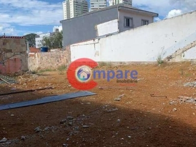 Terreno espaçoso para locação, com excelente localização na região da vila progresso, guarulhos, s