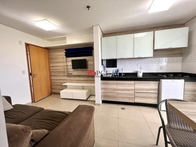 Alugo apartamento 01 quarto mobiliado no Alto da Gloria - Goiania