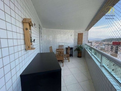 Apartamento à venda, 117 m² por r$ 980.000,00 - vila guilhermina - praia grande/sp