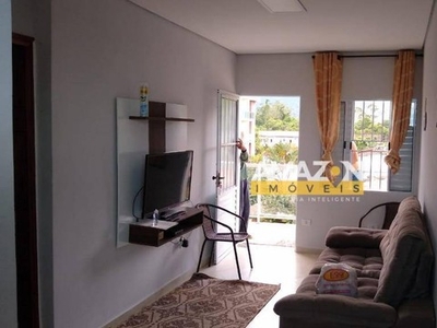 Apartamento com 1 dormitório à venda, 56 m² por R$ 230.000,00 - Maranduba - Ubatuba/SP
