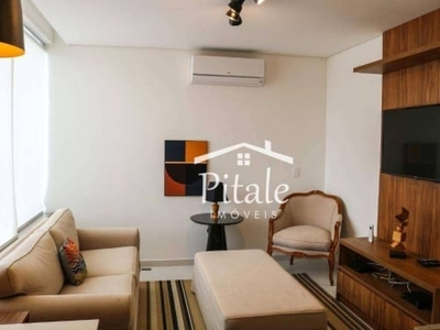 Apartamento com 1 dormitório para alugar, 38 m² por r$ 4.950,00/mês - vila olímpia - são paulo/sp