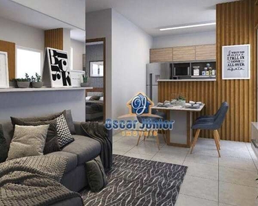 Apartamento com 2 dormitórios à venda, 41 m² por R$ 169.990,00 - Jangurussu - Fortaleza/CE