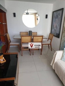 Apartamento com 2 dormitórios à venda, 59 m² por R$ 340.000,00 - São Lourenço - Niterói/RJ