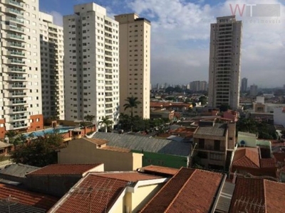 Apartamento com 2 dormitórios para alugar, 80 m² por R$ 2.883,58/mês - Tatuapé - São Paulo