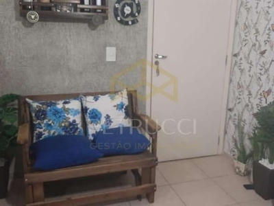 Apartamento com 2 quartos para alugar na rua maria mercedes etter von zuben, 151, jardim antonio von zuben, campinas, 49 m2 por r$ 1.850