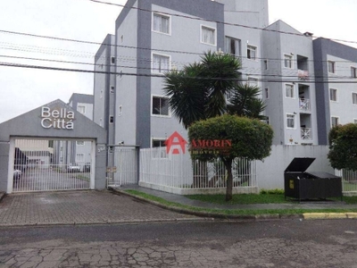 Apartamento com 3 dormitórios para alugar, 70 m² por r$ 1.945,00/mês - novo mundo - curitiba/pr