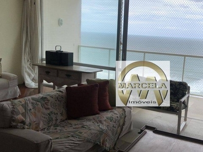Apartamento com 4 dormitórios para alugar, 221 m² - Praia das Pitangueiras - Guarujá/SP