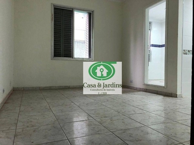 Apartamento em Santos, 1 dormitório à venda, 38 m² por R$ 240.000 - José Menino - Santos/S