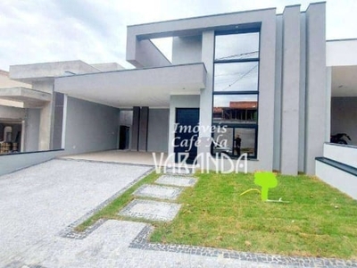 Casa à venda, 200 m² por r$ 1.500.000,00 - condomínio villa do sol - valinhos/sp