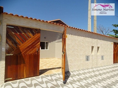 Casa com 2 dormitórios à venda, 80 m² por R$ 270.000,00 - Flórida Mirim - Mongaguá/SP