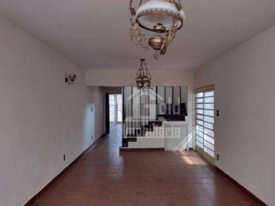 Casa com 3 dormitórios, 205 m² - venda por r$ 450.000,00 ou aluguel por r$ 2.279,06/mês - centro - ribeirão preto/sp