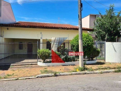 Casa com 3 dormitórios, 450m² - venda por r$ 880.000 ou aluguel por r$ 2.638/mês - vila nossa senhora de fátima - americana/sp