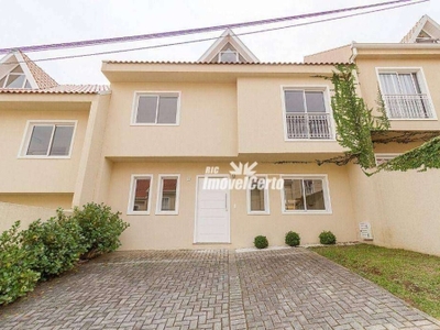 Casa com 3 dormitórios sendo 1 suíte à venda, 72 m² por r$ 750.000 - barreirinha - curitiba/pr