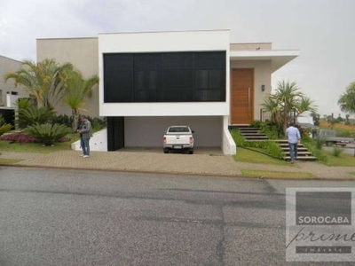 Casa com 4 dormitórios à venda, 362 m² por r$ 2.700.000,00 - alphaville nova esplanada i - votorantim/sp