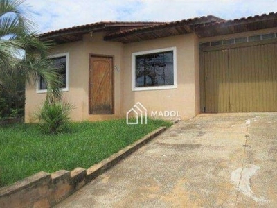 Casa com 4 dormitórios para alugar por r$ 1.858,12/mês - neves - ponta grossa/pr