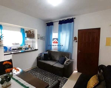 Casa de Condomínio com 1 dorm, Ribeirópolis, Praia Grande - R$ 190 mil, Cod