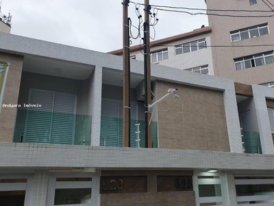 Casa Duplex para Venda em Santos, APARECIDA, 4 dormitórios, 3 suítes, 5 banheiros, 2 vagas