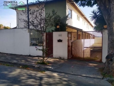 Casa em condomínio fechado com 3 quartos à venda na dos javaês, 165, santa mônica, belo horizonte por r$ 479.000