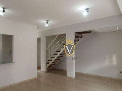 Casa no verdana com 3 dormitórios para alugar, 106 m² por r$ 4.500/mês - chácara planalto - jundiaí/sp