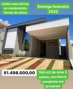 Casa venda tem 194 metros quadrados com 3 quartos em Vila do Golf - Ribeirão Preto - São