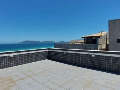 Cobertura 5 quartos, triplex na praia do forte, cabo frio/rj por r$1.780.000,00