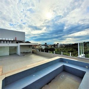Cobertura à venda, 6 quartos, 5 suítes, 4 vagas, Castelo - Belo Horizonte/MG