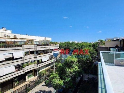 Cobertura com 3 quartos à venda, 199 m² por r$ 1.249.000 - recreio dos bandeirantes - rio de janeiro/rj