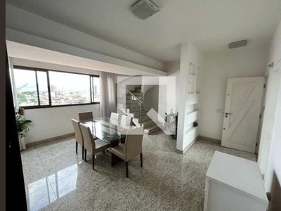 Cobertura para venda - alto caiçaras, 4 quartos, 216 m² - belo horizonte