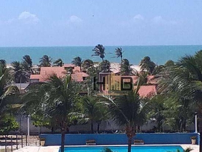 Condominio marina morro branco 3 -apartamento com 2 dormitórios à venda, 63 m² por r$ 130.000 - beberibe - beberibe/ce