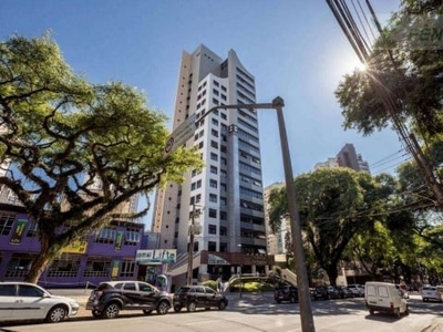 Conjunto para alugar, 41 m² - água verde - curitiba/pr