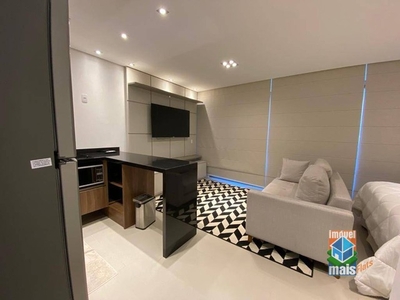 Flat com 1 dormitório para alugar, 46 m² por R$ 7.500,00/mês - Pinheiros - São Paulo/SP