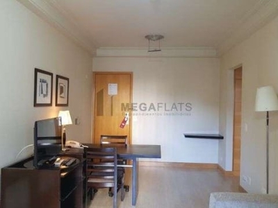 Flat com 1 quarto para alugar na r. pintassilgo, 477, moema, são paulo, 42 m2 por r$ 2.520