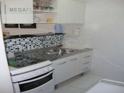 Flat com 1 quarto para alugar na rua balthazar da veiga, 589, vila nova conceição, são paulo, 44 m2 por r$ 3.488