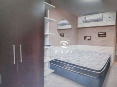 Flat para alugar, 18 m² por r$ 2.099,00/mês - barcelona - são caetano do sul/sp