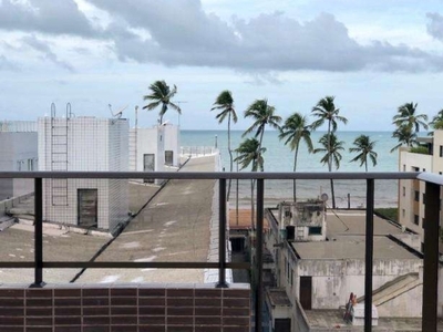 Flat para venda em joão pessoa, cabo branco, 1 dormitório, 1 suíte, 1 vaga