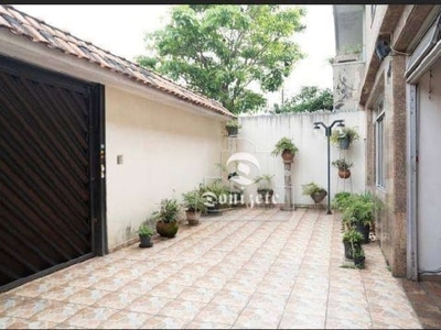 Sobrado com 3 dormitórios, 192 m² - venda por r$ 1.100.000,00 ou aluguel por r$ 4.300,00/mês - campestre - santo andré/sp