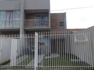 Sobrado com 3 dormitórios à venda, 115 m² por r$ 640.000,00 - jardim cláudia - pinhais/pr