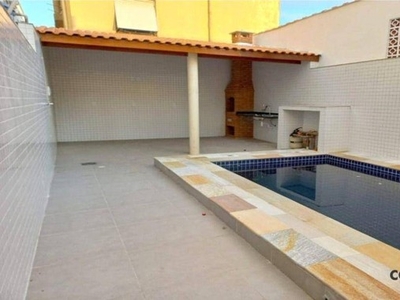 Sobrado com 3 dormitórios à venda, 270 m² por R$ 1.140.000 - Campo Grande - Santos/SP