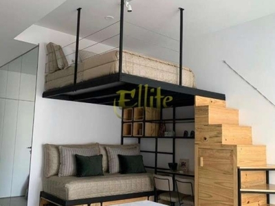 Studio para locação totalmente mobiliado e decorado no brooklin, são paulo!