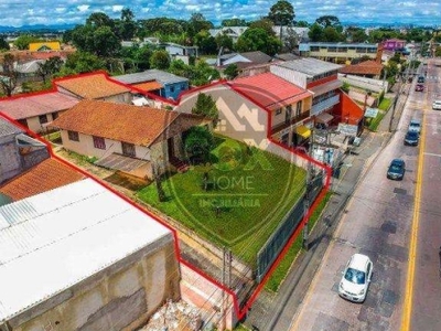 Terreno à venda, 731 m² por r$ 1.050.000,00 - barreirinha - curitiba/pr