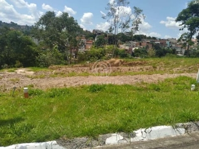 Terreno em condomínio para venda em santana de parnaíba, chácara jaguari (fazendinha)