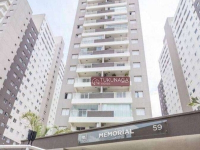 Apartamento, 33 m² - venda por r$ 290.000,00 ou aluguel por r$ 2.112,00/mês - barra funda - são paulo/sp