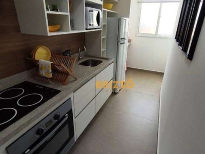 Apartamento com 2 dormitórios à venda, 50 m² por r$ 323.555,00 - capão raso - curitiba/pr