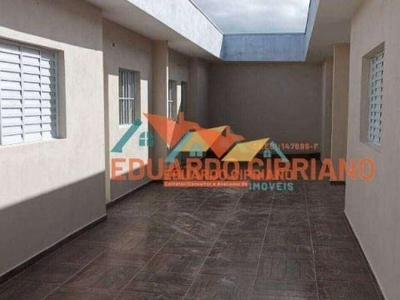Casa com 2 dormitórios à venda, 50 m² por r$ 290.000,00 - porto novo - caraguatatuba/sp
