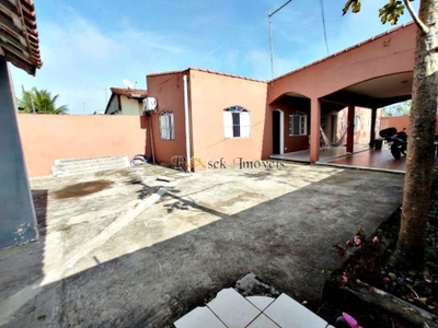 Casa com 3 quartos à venda na rua luiz rodrigues, 700, balneário gaivota, itanhaém, 77 m2 por r$ 260.000